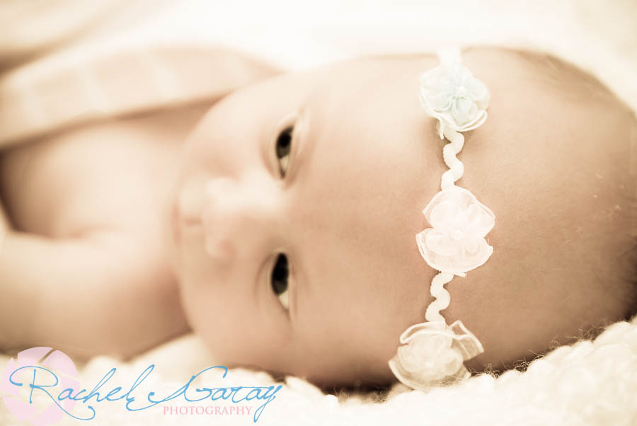 Little baby B, in the studio ready for her close-up!