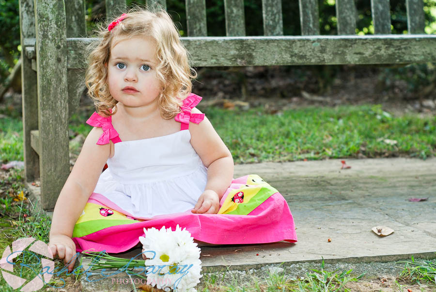 Glenview Mansion portraits of little Abby