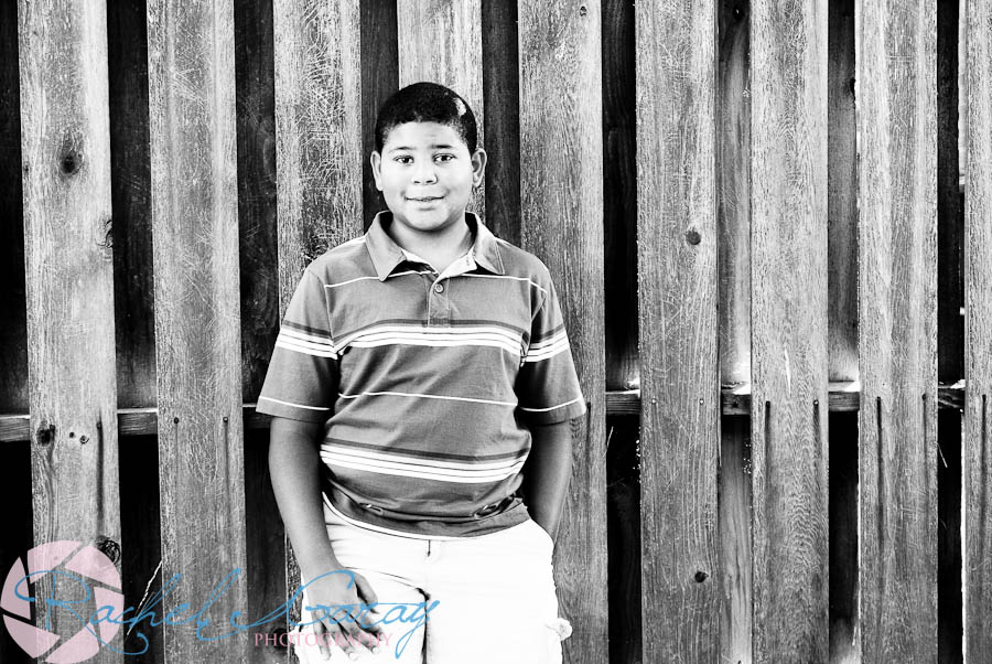 Child Portraits - Evan and Ashley 8 Outdoor studio photography with Evan