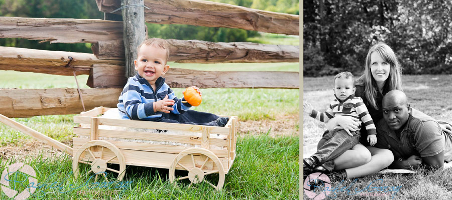 Child and mother smiling in this Rockville children's portrait session