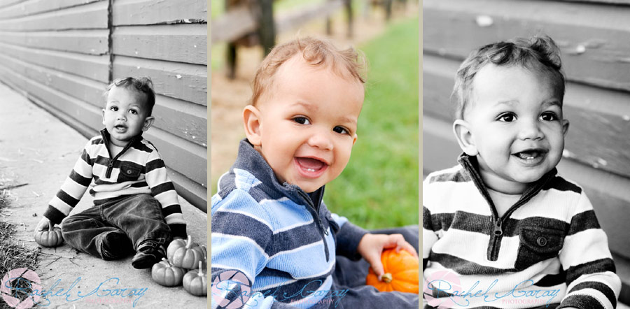 Toddler child smiling for his child photography session in Rockville