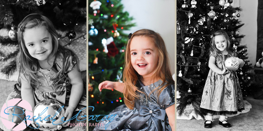 Child portraits with the L Family at Christmas!