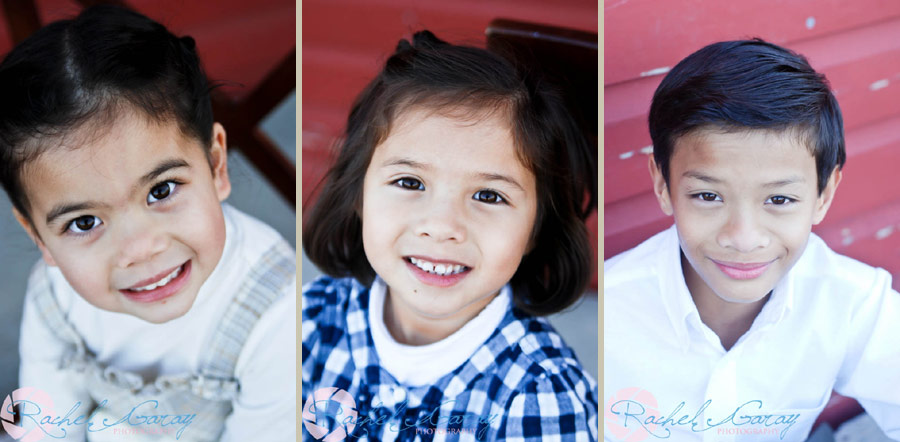 Three children photographed in this Maryland portraits session
