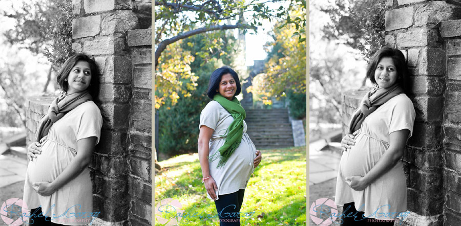 Outdoor rockville photography session featuring a mother to be!