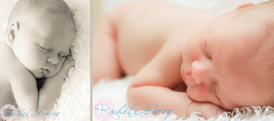 Baby C sleeping in these Gaithersburg newborn photography pictures