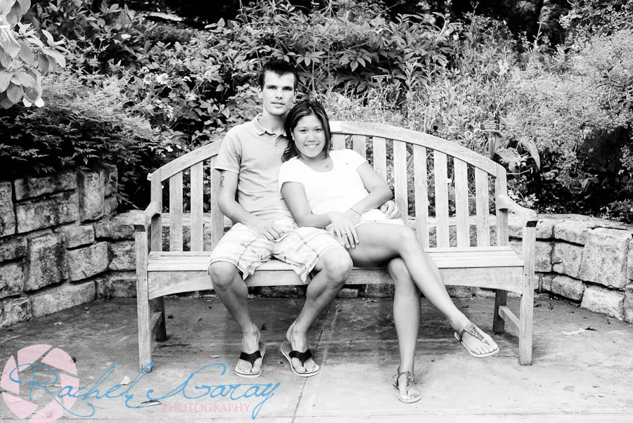 rockville-couples-portraits-7 Young couple on park bench in this photography session