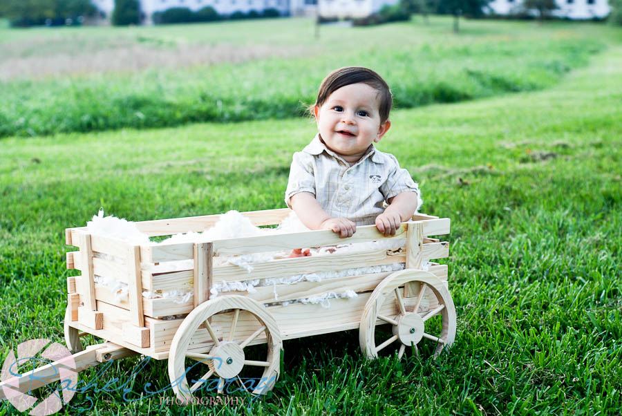 Baby in wagon at park in Derwood, MD!