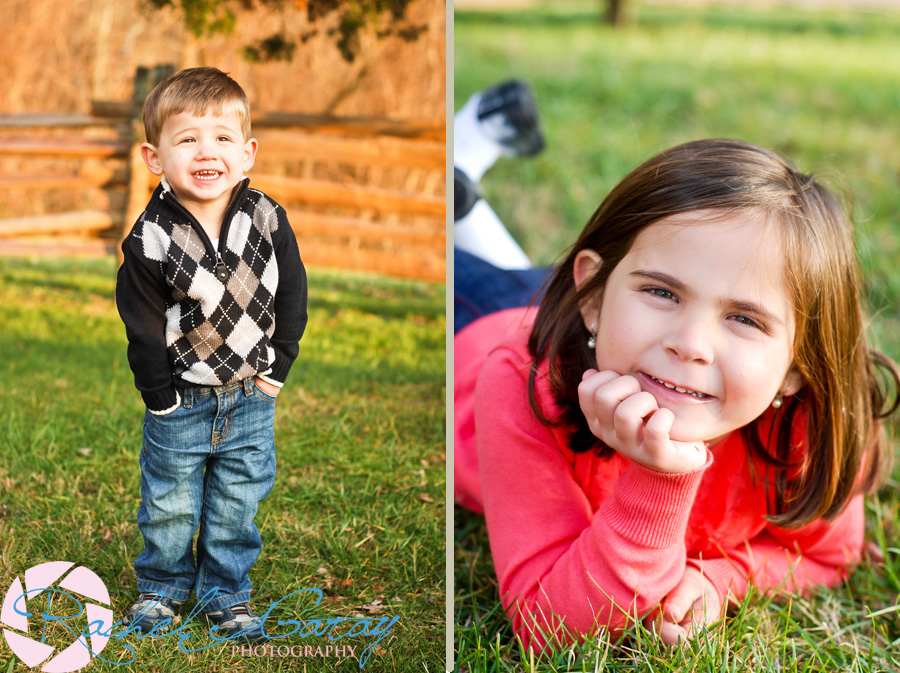 Child portraits taken in natural light outdoors in Gaithersburg MD
